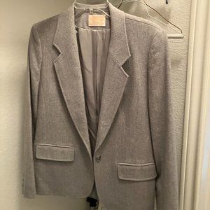 Women's Gray Blazer, Size 8